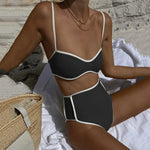 Load image into Gallery viewer, Harper Bikini &amp; High-Waist Bottom Set
